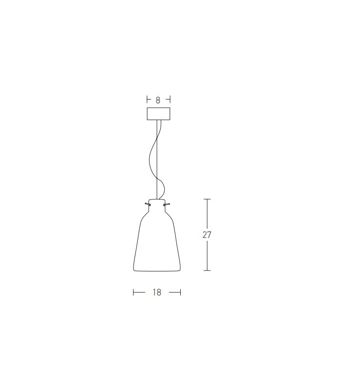 Berovo 18cm Dome Pendant Ceiling Light White Matt 1xE27-4