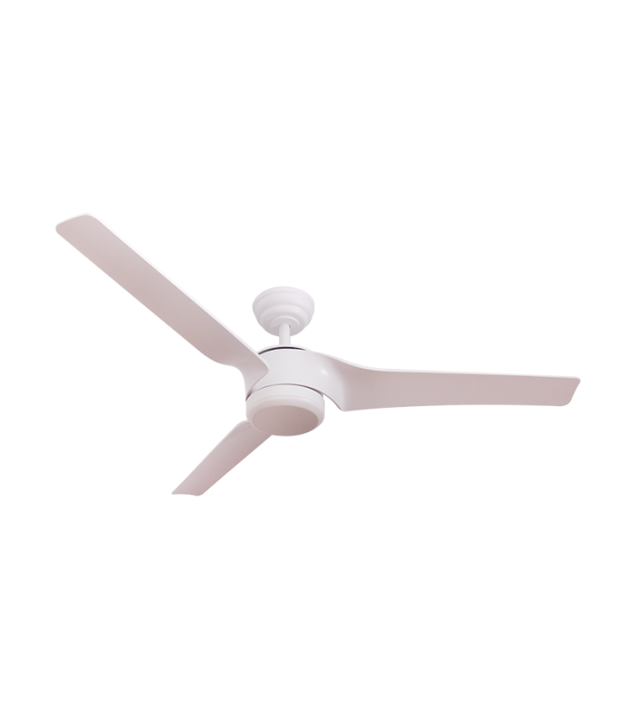 Aleris Ceiling Fan White Matt Metal-Abs Blades Without Light Ip44 IP44-1