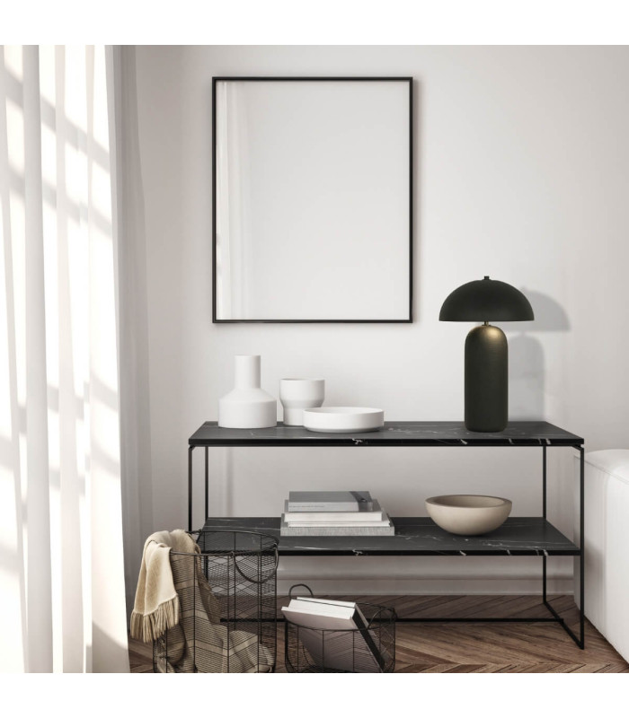 Alaris Integrated Led Table Lamp Black 2ΧΕ27-2