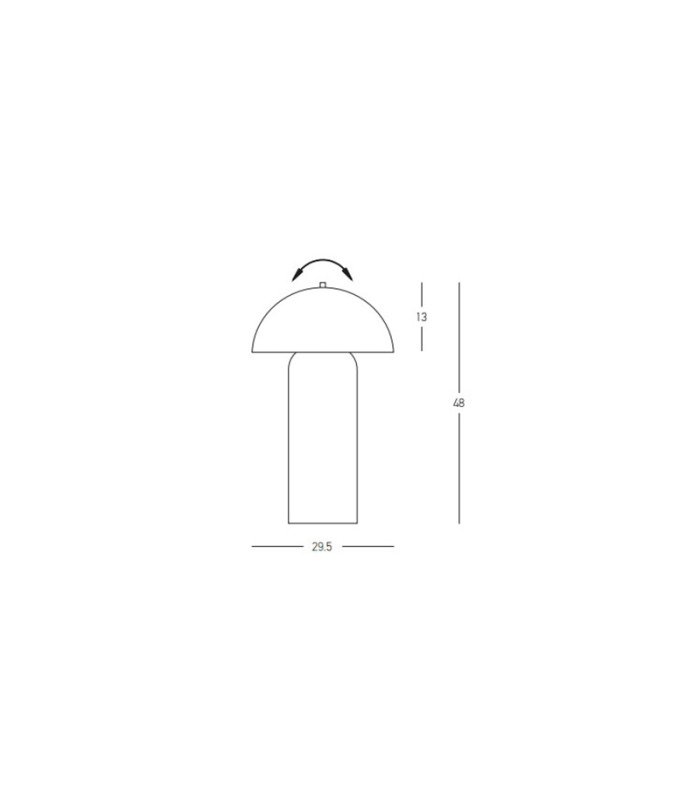 Alaris Integrated Led Table Lamp Black 2ΧΕ27-6