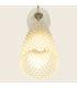 Elyra Slim Pendant Ceiling Light Antique Brass 1ΧΕ14-2