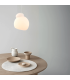 Zambelis Dome Pendant Ceiling Light White Ματτ 1ΧΕ27-2