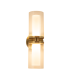 Soleris Flush Wall Uplighter Gold Matt LED 3000K Dimmable-1