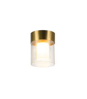 Soleris Surface Mounted Downlight Gold Matt LED 3000K Dimmable-1