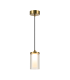 Althia Slim Pendant Ceiling Light Gold Matt LED 3000K Dimmable-1