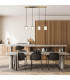 Althia Bar Pendant Ceiling Light Gold Matt LED 3000K Dimmable-3
