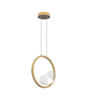 Lyrios Pendant Ceiling Light Gold Matt LED 3000K Dimmable-1