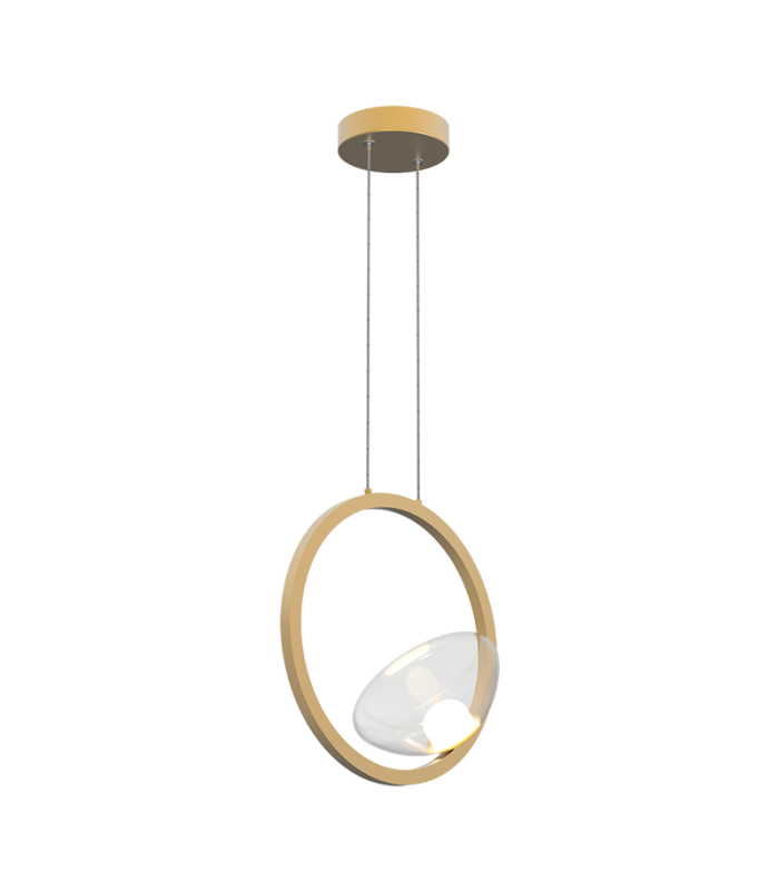 Lyrios Pendant Ceiling Light Gold Matt LED 3000K Dimmable-1