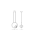 Lyrios Pendant Ceiling Light Gold Matt LED 3000K Dimmable-5