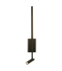 Zora Reading Wall Light Black Matt LED 3000K-1