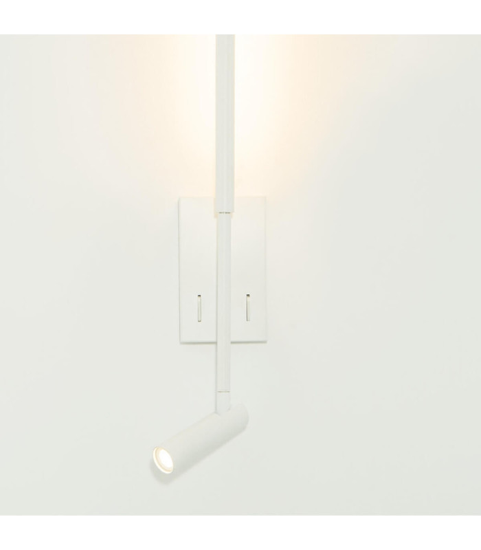 Zora Reading Wall Light White Matt LED 3000K-2