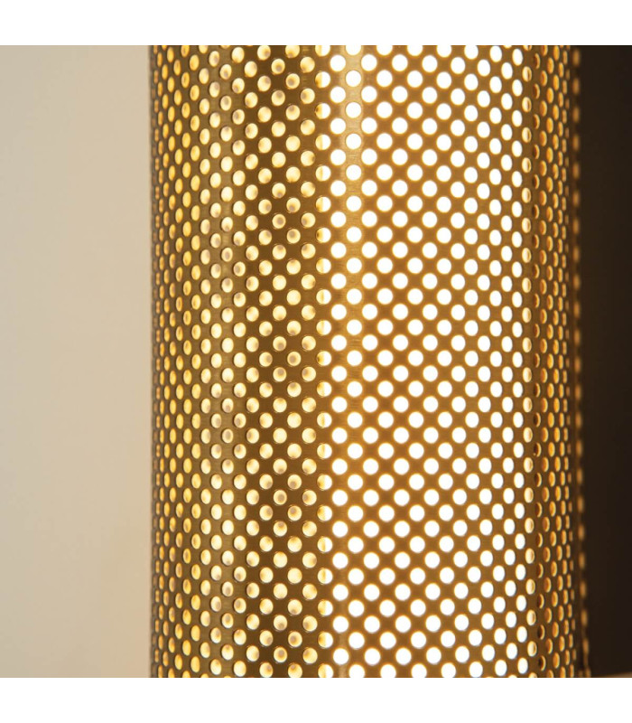 Zambelis Integrated Led Wall Lamp Black Matt-Brass LED 3000K-3