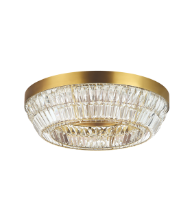 Galora 60cm Ceiling Light Antique Brass LED 3000K Dimmable-1
