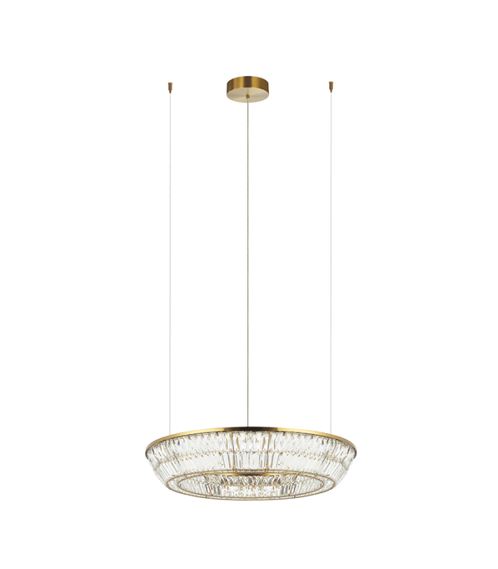 Galora 80cm Pendant Ceiling Light Antique Brass LED 3000K Dimmable-1