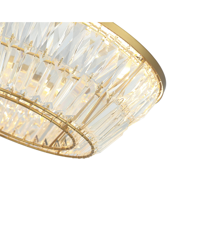 Galora 60cm Ceiling Light Antique Brass LED 3000K Dimmable-3