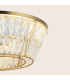 Galora 80cm Pendant Ceiling Light Antique Brass LED 3000K Dimmable-4