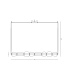 Eluna Bar Pendant Ceiling Light Black Matt-Smoked Glass LED 3000K-2