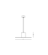 Silikou Dome Pendant Ceiling Light Black Matt-Natural 1ΧΕ27-3