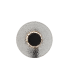 Halo 28cm Flush Wall Lamp Black Matt -Smoked Glass LED 3000K-1