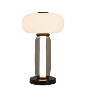 Calya Globe Table Lamp Black Matt LED 3000K-1