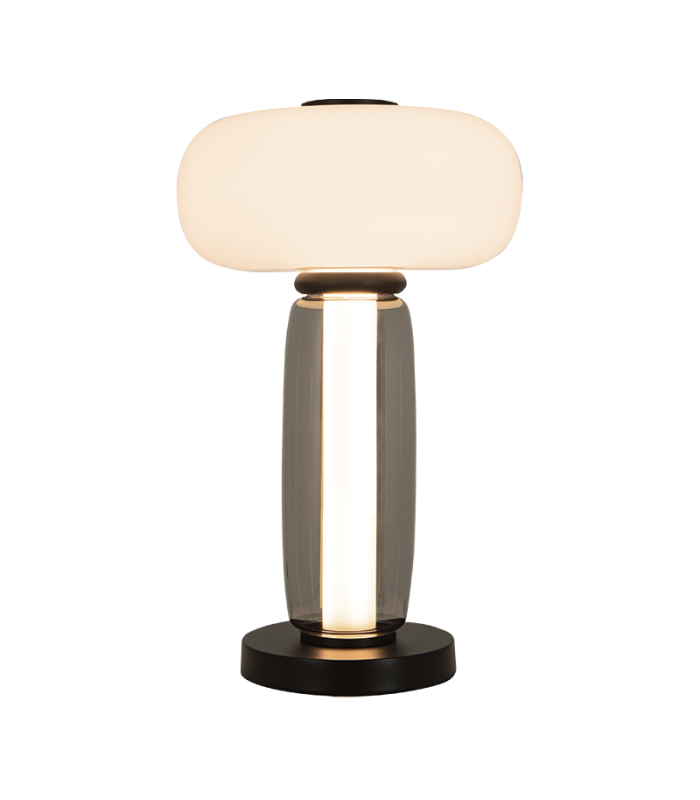 Calya Globe Table Lamp Black Matt LED 3000K-1