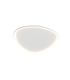 Nireon 80cm Integrated Led Semi Flush Ceiling Light White Ματτ LED 3000K Dimmable-1