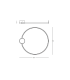 Viora 64cm Integrated Led Semi Flush Ceiling Light Gold Matt-Black Matt Ring LED 3000K Dimmable-4