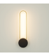 Viora Integrated Led Wall Lamp Black Matt-Gold Matt Ring LED 3000K Dimmable-4