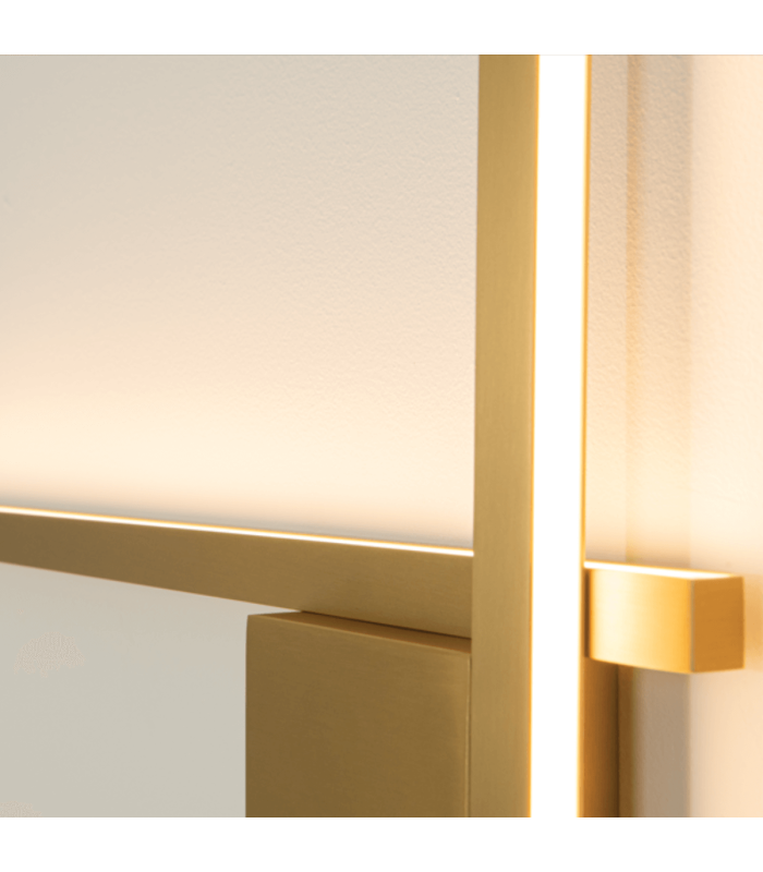 Orya 50cm Integrated Led Wall Lamp Gold Matt LED 3000K Dimmable-4