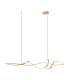 Luma Bar Pendant Ceiling Light Gold Matt LED 3000K Dimmable-1