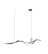 Luma Bar Pendant Ceiling Light Black Matt LED 3000K Dimmable-1