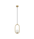 Globa 23cm Globe Pendant Ceiling Light Gold Matt 1xG9 LED-1