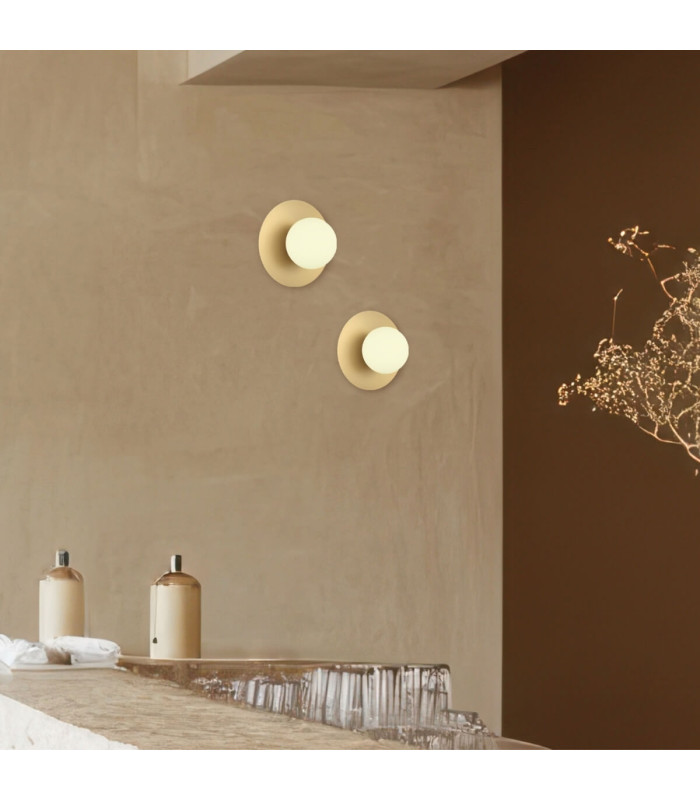 Globa Globe Wall Lights Gold Matt 1xG9 LED-2