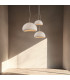 Elara 40cm Dome Pendant Ceiling Light Natural 1ΧΕ27-2