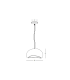 Elara 40cm Dome Pendant Ceiling Light Natural 1ΧΕ27-4
