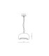 Elara 30cm Dome Pendant Ceiling Light Natural 1ΧΕ27-5