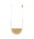 Evoria 40cm Pendant Ceiling Light Gold Matt-Champagne Glass LED 3000-4000K Dimmable-1
