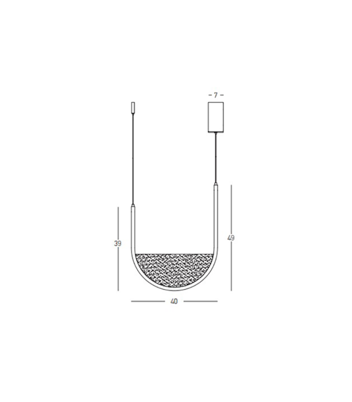 Evoria 40cm Pendant Ceiling Light Gold Matt-Champagne Glass LED 3000-4000K Dimmable-2