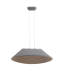 Lystra Dome Pendant Ceiling Light Grey LED 3000K Dimmable-1