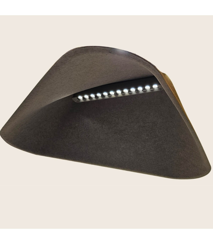 Lystra Pendant Ceiling Light Brown-Grey LED 3000K Dimmable-4