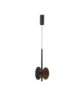 Virelis Slim Pendant Ceiling Light Brown-Grey LED 3000K-1