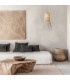 Patras 25cm Pendant Ceiling Light Natural-Gold Matt Base 1ΧΕ27-2