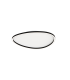 Lea 59cm Integrated Led Semi Flush Ceiling Light Sandy Black LED 3000K Dimmable-1