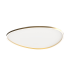 Lea 78cm Integrated Led Semi Flush Ceiling Light Gold Matt LED 3000K Dimmable-1
