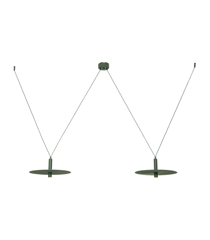 Teryos Pendant Ceiling Light Army Green LED 3000K-1