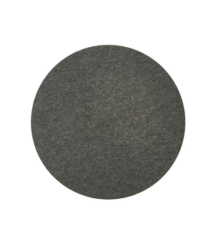 Neris 24cm Flush Wall Lamp Grey Volcano LED 3000K-1