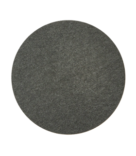 Neris 30cm Flush Wall Lamp Grey Volcano LED 3000K-1