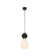 Galara Slim Pendant Ceiling Light Sandy Black-Brass-Black Marble 1XE14-1