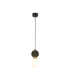 Galara Globe Slim Pendant Ceiling Light Sandy Black-Brass-Green Marble 1XG9-1