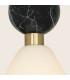 Galara Cone Cluster Pendant Ceiling Light Sandy Black-Brass-Black Marble 3XE14-4